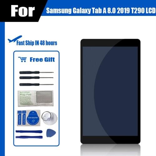 AAA + LCD for Samsung Galaxy Tab A 8.0 2019 SM-T290 SM-T295 T290 T295 LCD Display Touch Screen Digitizer Assembly Replacment