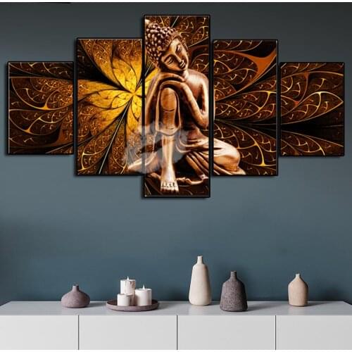 Diamond Painting Cross Stitch Buddha religion Diamond Embroidery 5D Diamond Decoration Full Square round Drill Handmade decor