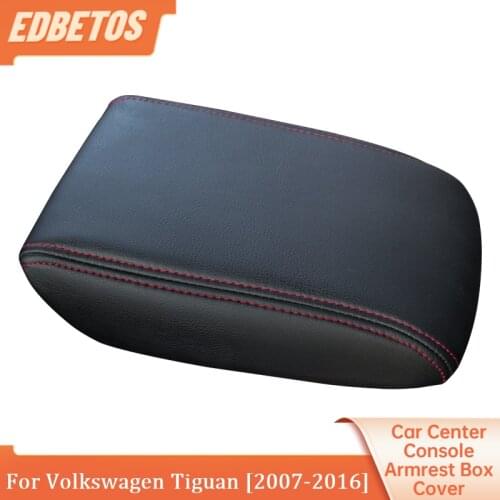 Center Console Armrest Pad Protector Cover Compatible For Volkswagen VW Tiguan 2007 2008 2009 2010 2011 2012 2013 2014 2015 2016