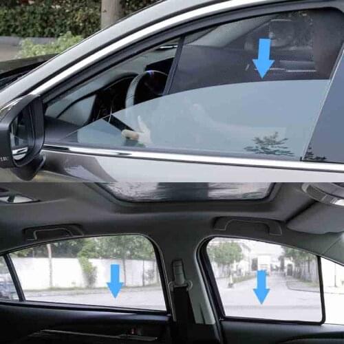 For Mazda 6 2016 Car Window Shade Sunshield Gauze Mesh Sunshade Sun-proof Magnetic Cover