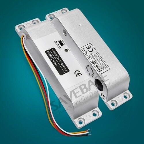 Stainless Steel 12V/24V Electric Drop Bolt Door Lock For Video Doorphone System