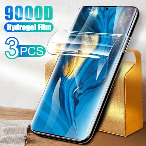 3Pcs Full Cover Hydrogel Film For ZTE Nubia Z30 Pro Screen Protection For ZTENubia Z 30 Z30Pro 6.67" Protector Film Not Glass