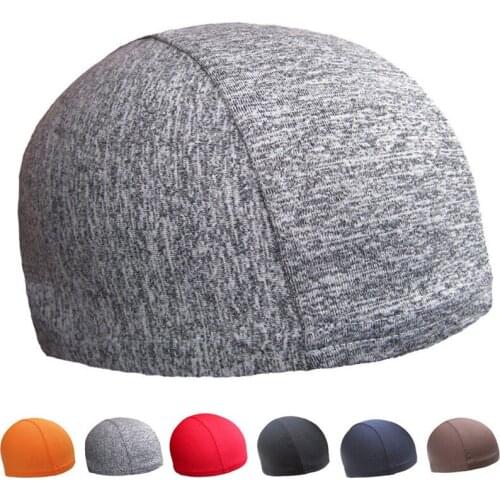 Gorro Beanie Helmet Liner Head Warmer Fashion Men Women Unisex Soft Elastic Outdoor Sports Cycling Riding Motorbike Hat Caps