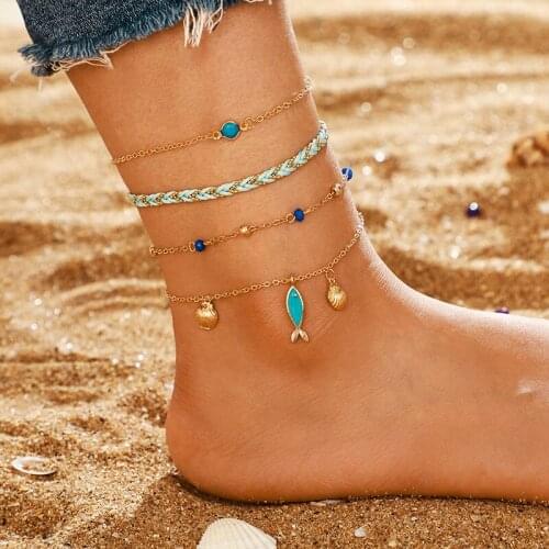 HUALINGZI Blue Bracelets