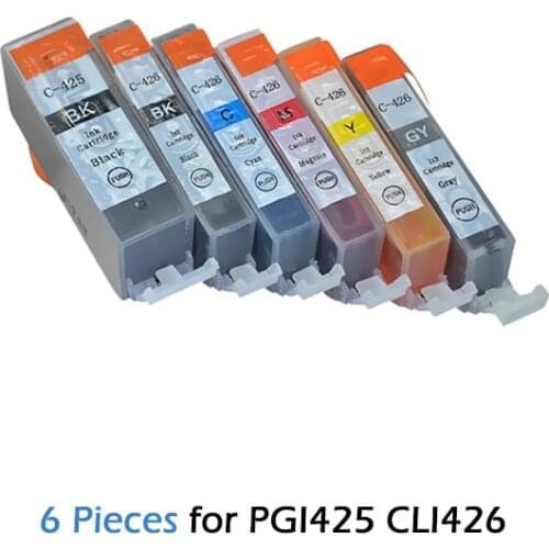 PGI 425 CLI 426 ink cartridges For Canon PIXMA IP4840 IP4940 IX6540 MG5240 MG5140 MG5340 MX884 MX714 MX894 printer PGI425 CLI426