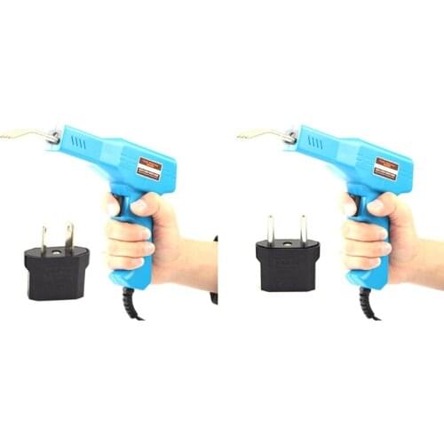 PVC Repairing Machine Set Welder Car Bumper Handy Hot Stapler DIY Tool LX0E