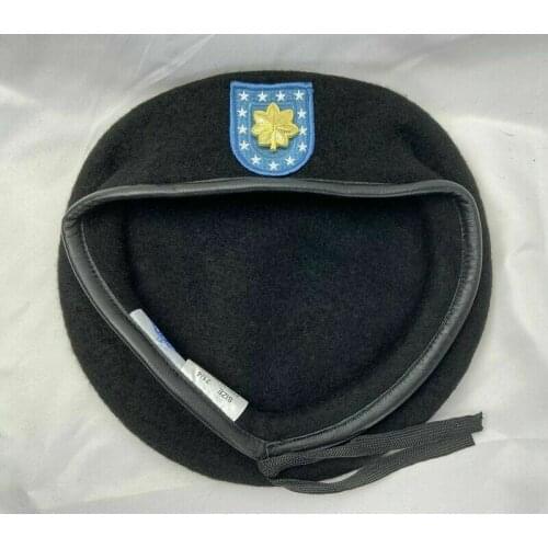 Us Army Infantry Regiment Black Beret Army Major Insignia Officer Hat Military Store