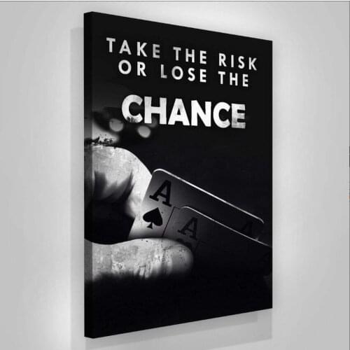 Office Canvas Poster Wall Art Ingredients For Success Motivational Quote Art Posters Print Wall Picture For Living Room No Frame