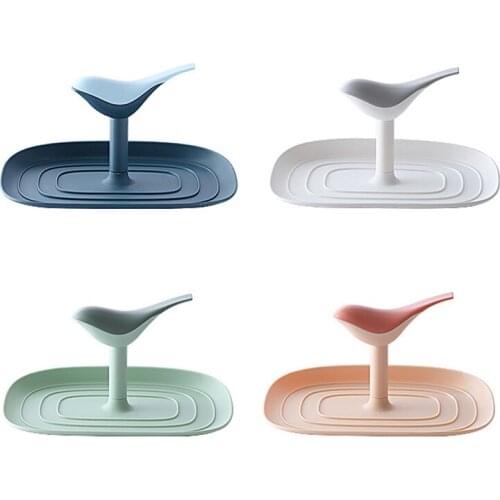 PPYY-Kitchen Spatula Ladle Shelf Bird Shape Spoon Rest Pot Lid Rack Multifunction Stand Containers,4 Pieces