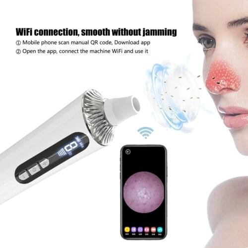 Upgraded Electric blackhead remover Nose Face Blackhead Acne Vacuum Cleaner Pore Skin Care Tools Deep Cleansing Suction Machine
