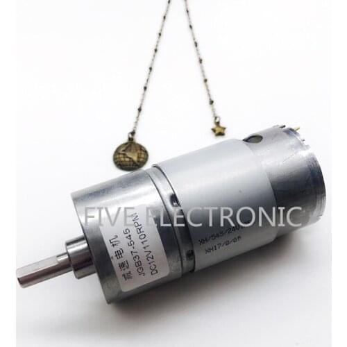 JGB37-545 DC Gear Motor,GM37-545 Metal Gear Large Torque Long-life. Use for Sweeping Robot/RC Car/DIY Models / Electronic Toys