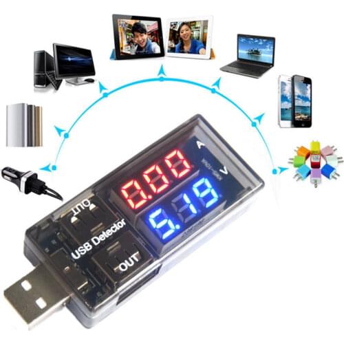 1pc kphrtek USB Charger Doctor Voltage Current Meter Mobile Battery Tester Power Detector