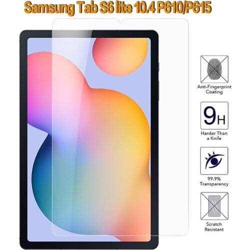 Tempered Glass Screen Protector For Samsung Galaxy Tab S6 Lite 10.4'' Tablet Protective Film Glass for SM-P610 SM-P615 P610 P615