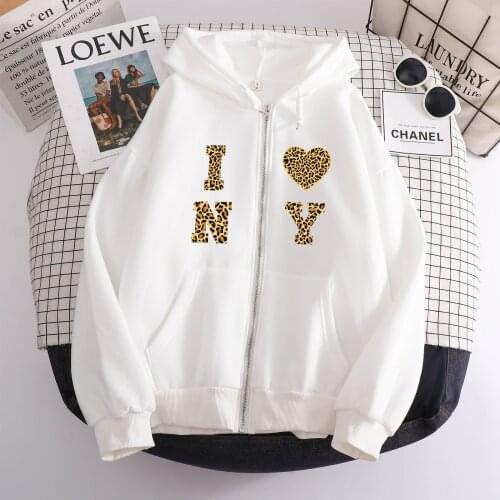 Zip Up Hoodie Yk2 Cotton Women Zipper Hooded Sweatshirt Jacket Female Korean Fashion Clothes Loose Drawstring Retro Streetwear