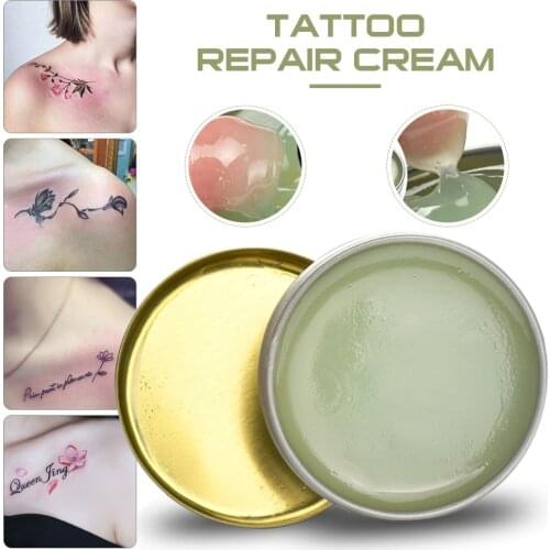1PC Tattoo Skin Repair Quick Recovery Tattoo Aftercare Healing Balm Brightener Cream Speed Up Healing with Natural Ingredients
