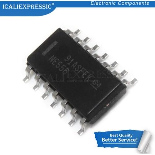 10PCS NE556DT SOP14 NE556 NE556DR SOP NE556D 556DT SMD new and original IC