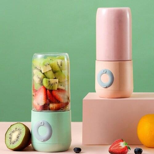 4 Blades Mini Juicer Apple Orange Electric Portable Blender Smoothie Maker Juice Mixer for Food Processor Fruit Juicer
