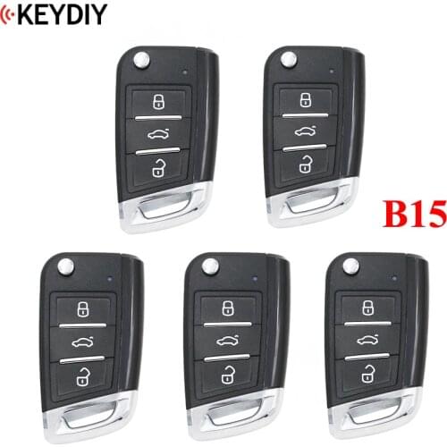5PCS/LOT, Original Universal KEYDIY B15 Remote Control B-Series DS Style for KD-X2 KD900 URG200 MINIKD 3 Buttons