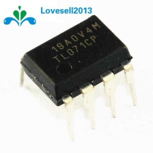 5 PCS TL071 TL071CP DIP-8 Low Noise JFET Input Operational Amplifiers IC