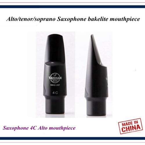 Saxophone accessories - Saxophone 4C Alto mouthpiece - Alto/tenor/soprano Saxophone bakelite mouthpiece - Saxophone parts