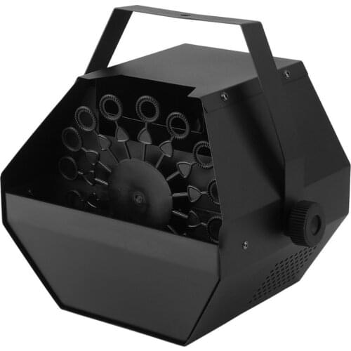 Automatic Mini Magic Bubble Making Machine Blower Maker Kids DJ Disco Dancing Wedding Party Outdoor Indoor Stage Metal Case