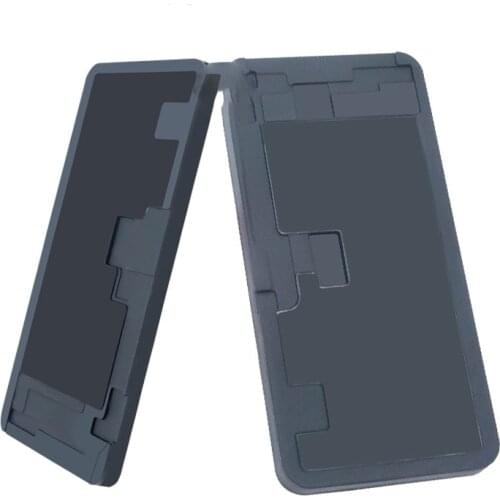 Black Mat Pad No Fold Flex Cable For iPhone 12 mini 11 X XR XSmax 8 7 Plus OCA Mold Phone For laminating Machine LCD Screen Fix