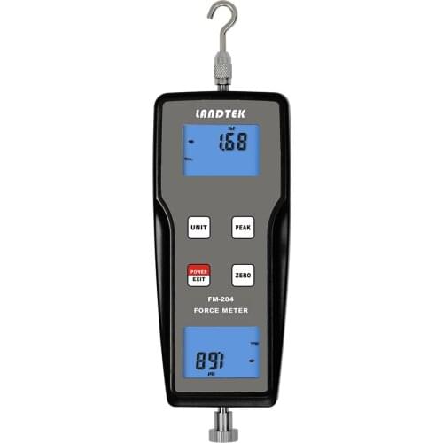Digital Force Gauge Meter Tester Dynamometer Push Pull Force Gauge Force Measuring Instruments FM-204 Unit kgf,gf,N,Lbf