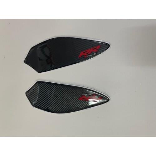 For BMW S1000RR S1000 RR 2019-2021 Motorcycle Cafe Racer Gas Fuel tank Rubber Sticker Protector Sheath Knee Tank pad Grip Decal