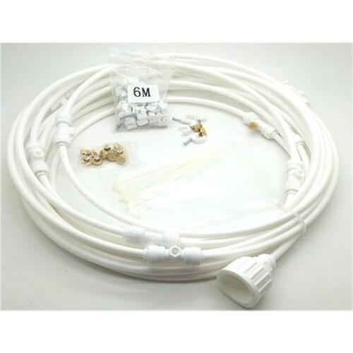 L063 HAIGINT Low Pressure mini Garden Warter Misting System Outdoor Misting Kits( 13pcs misting nozzle included)