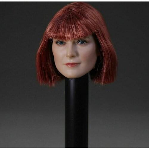 1/6 Lady head carving model for 12 inch action figure accessories