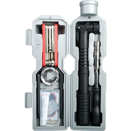 Bicycle Repair Tools Kit Capsule Box Multi Folding Spoke Wrench MTB Bike Cycling Tire Repair Bottle Cage Tool Set