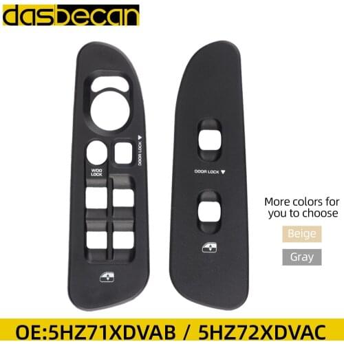 Driver Passenger Side Bezel Master Control Window Switch Panel Plate for Dodge Ram 1500 2500 3500 02-05 5HZ71XDVAE 5HZ72XDVAC