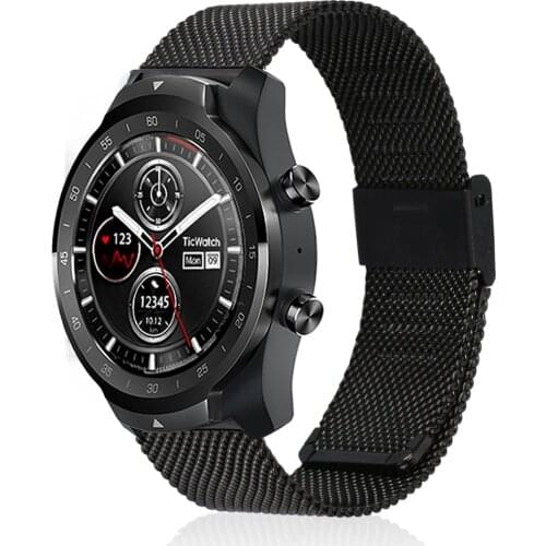 Stainless Steel Strap For TicWatch Pro 3/3 GPS Smart Watch Band Metal 22MM Bracelet Wrist Straps For TicWatch Pro 2020 Correa