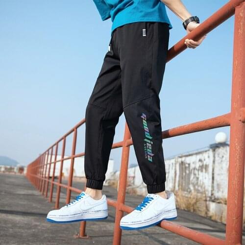 #5013 Black Grey Green Khaki Harem Pants Print Pantalon Homme Spring Autumn Korean Streetwear Fashion Joggers Casual Overalls