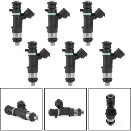 Artudatech 6PCS Fuel Injectors for Nissan Frontier Xterra 4.0 Titan Armada 5.6L 0280158007 16600-7S000