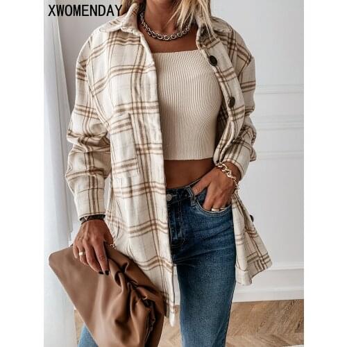 XWOMENDAY Check Blouses China