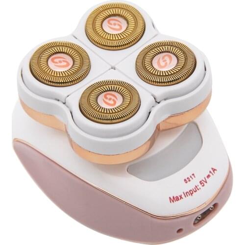 Womens Hair Remover Legs Women Electric Epilator Hair Depilador Removal Painless Four Heads Shaver Waterproof Razors