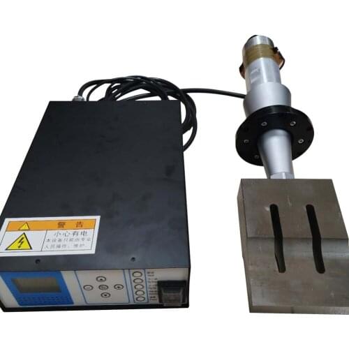 15KHZ 2600W Ultrasonic Face Mask Cut Sealing Welding Machine Transducer Horn Plastic Nonwoven fabric Welder Equipment 15K