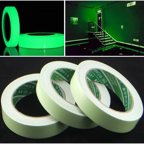 3 Meter Luminous Tape Fluorescent Night Self-adhesive Glow In The Dark Sticker Tape Safety Security Home Decoration Warning Tape