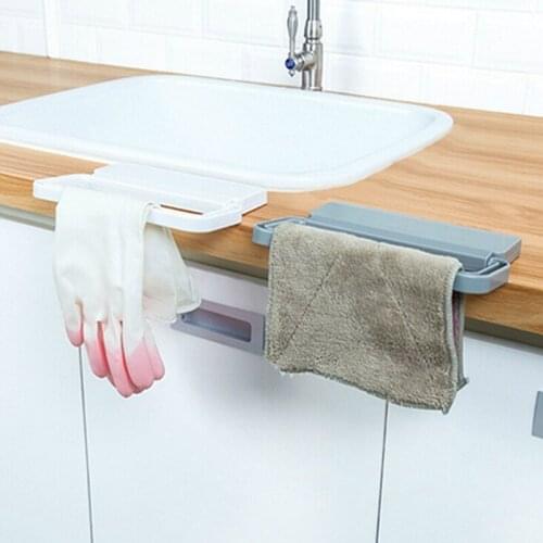 Bathroom Punch Free Towel Rack Paste Type Seamless Rack Towel Rack Household Clothes Sundries Storage Rack