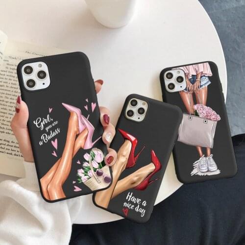 Fashion Women Girl Cover For Samsung Galaxy S20FE S20 FE S10 S8 S9 Note 8 9 10 Lite J5 J7 2016 J8 A5 A6 Plus A7 A8 2018 TPU Case
