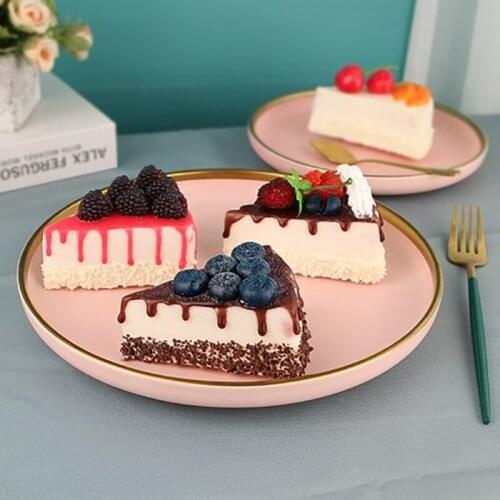 1Pcs Simulation Artificial Kitchen Fake Cake Model Home Decoration Accessories реквизит для фотосъемки Food Photography Props