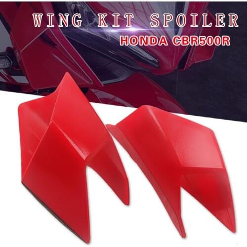 2021 For Honda CBR650R CBR500R CBR650F 2019-2020 Motorcycle Front Fairing Aerodynamic ABS Winglets Cover Protection Guards