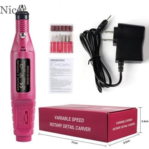 55PCS Toe Nail Grinder for Thick Toenails Set Manicure and Pedicure Durable Professional Self Engraving Grinding Nail Grinder