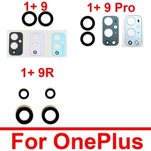 Back Camera Glass Lens For Oneplus 1+ 9 9Pro Rear Camera Glass Lens With Sticker Glue Repair Parts