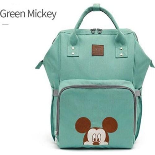 Disney Minnie Mummy Maternity Nappy Bag Brand Large Capacity Baby Bag Travel Backpack Desinger Nursing Bag Baby Care