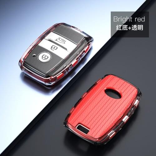 TPU Car Remote Key Case Cover For Kia Rio Sportage 3 4 QL Cerato Optima K2 K3 K5 Ceed Sorento Soul Forte Picanto Accessories
