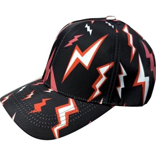 Unisex Brand Designer Hats Baseball Cap Sunhat Velcro Adjustable For Men And Women Lightning