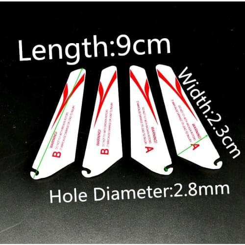 9CM 7CM Main Blades Props Electric Flying RC Sensor Helicopter CH023 CH002 Infrared Induction Mini Aircraft Hand-Controlled toy