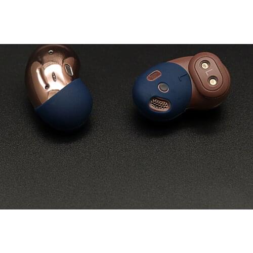 Earphone Cap Protective Cover For Samsung Galaxy Budds Live Headset Silica Gel Anti-fall Dustproof Protective Case